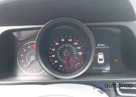 2022 Hyundai Elantra Sel z USA, uszkodzony, nr VIN 5NPLM4AG6NH054434